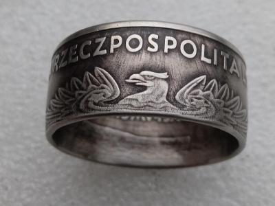 Prsten z mince 50 Zlotý 1981 Polsko (210)