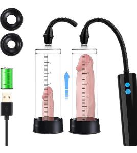 Elektrická pumpa na penis se 3 intenzitami sání 