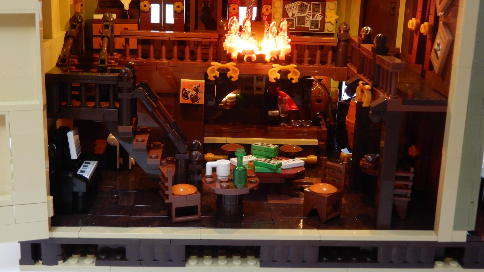 FUNWHOLE Western Saloon (Lego kompatibilná stavebnica; >2000