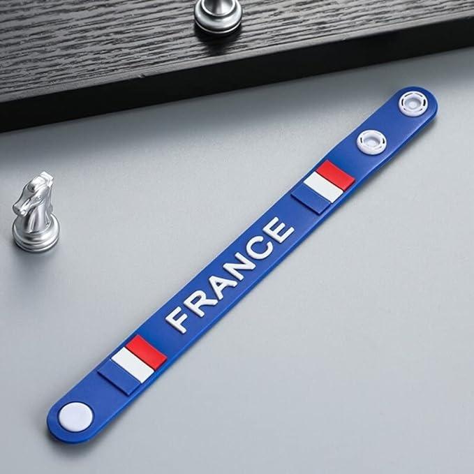 Náramok s francúzskymi vlajkami - sada 5ks - Šperky a hodinky