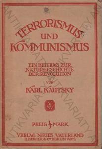 Terrorismus und Kommunismus Karl Kautsky 1919