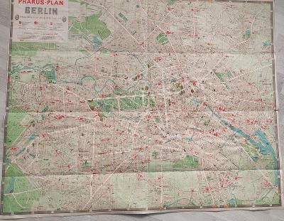 Auto Mapa Berlína , okolo roku 1935