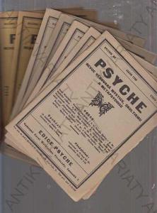 22 čísel časopisu Psyche K. Weinfurter 1938-40
