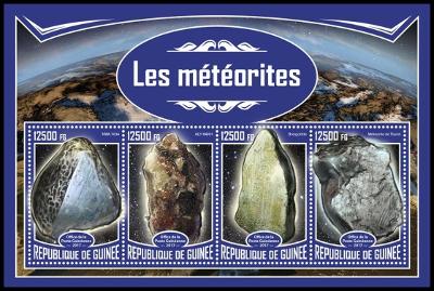 Guinea 2017 Meteority Mi# 12406-09 Kat 20€ R172