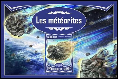 Guinea 2017 Meteority Mi# Block 2777 Kat 20€ R172