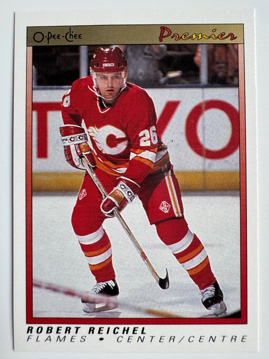 🇨🇿 Robert Reichel - 1990-91 OPC premier RC - Hokejové karty