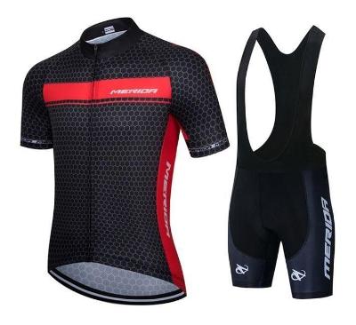 Merida - cyklistický dres + kalhoty, různé velikosti Quick Dry