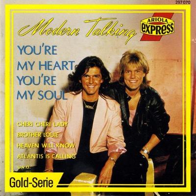 CD Modern Talking – You're My Heart, You're My Soul (1988)