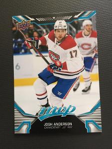 Upper deck 2022-23 MVP - Josh Anderson - Canadiens