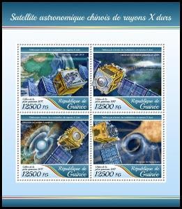 Guinea 2017 Čínské satelity Mi# 12640-43 Kat 20€ R174