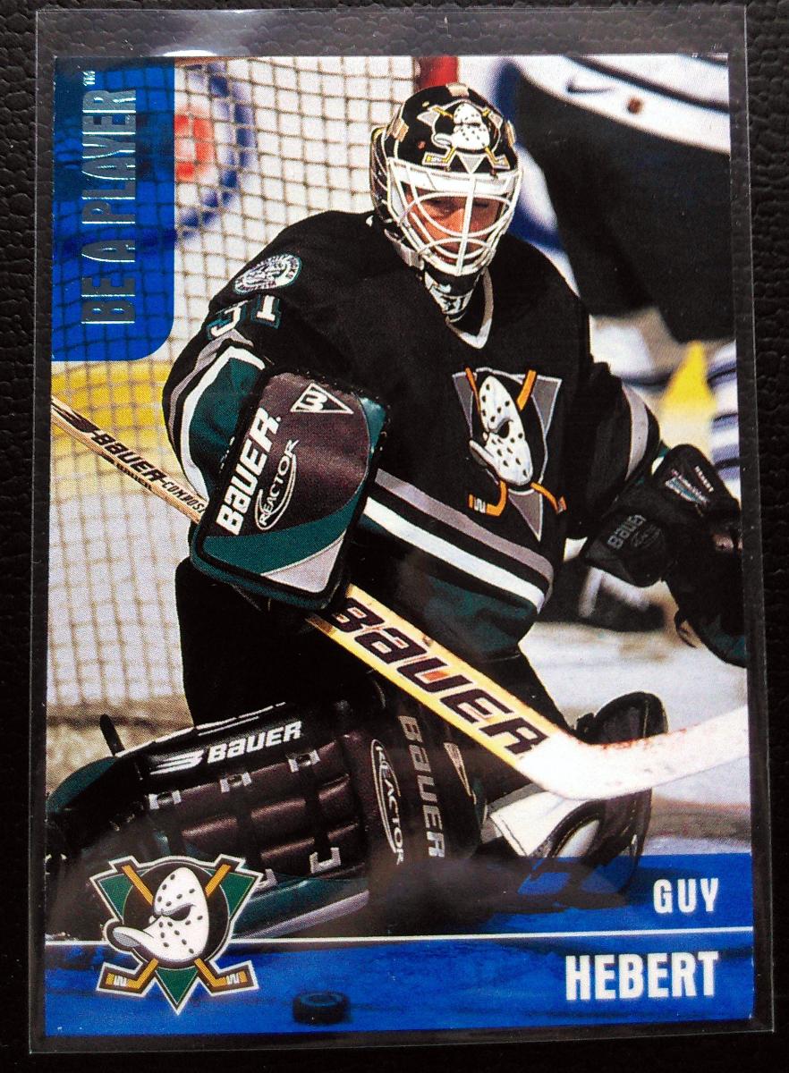 1999-00 ITG Be A Player #168 Guy Hebert *Anaheim Ducks - Hokejové karty