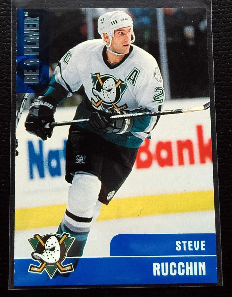 1999-00 ITG Be A Player #107 Steve Rucchin *Anaheim Ducks - Hokejové karty
