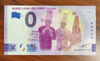 💣 0 Euro bankovka *** LOUIS DE FUNES *** 2022 💣