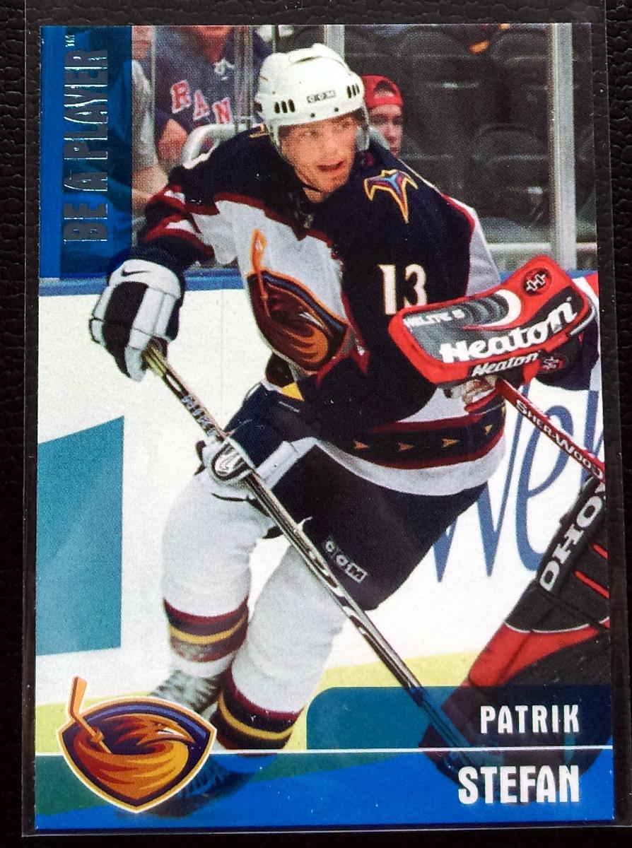 1999-00 ITG Be A Player #1 Patrik Štefan *Atlanta Trashers - Hokejové karty