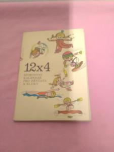 Kniha 12+4 sportovní kalendář pro děvčata a kluky