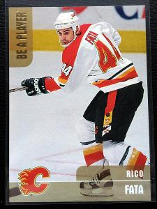 1999-00 ITG Be A Player Gold /100 Rico Fata *Calgary Flames