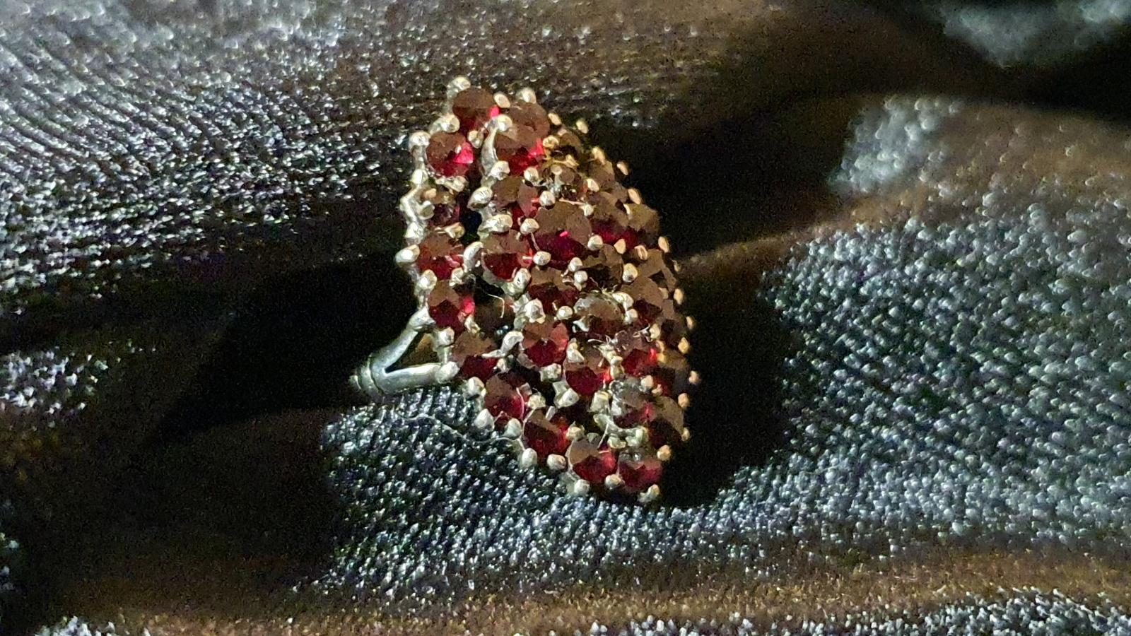 Starý prsteň zo striebra - Starožitné šperky