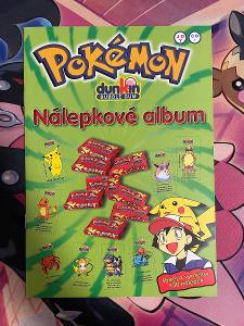 Pokémon Nálepkové album Bubble gum