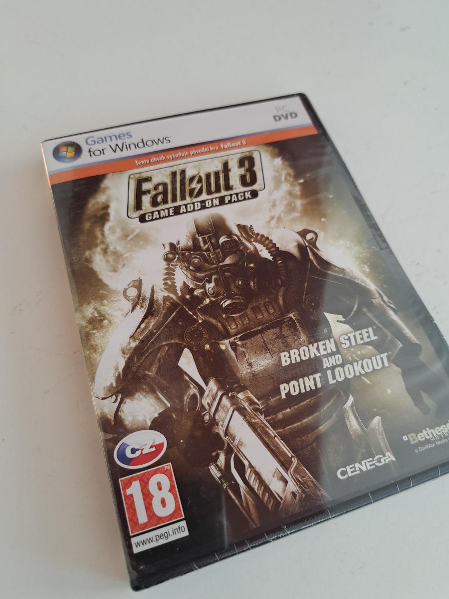 Fallout 3 Broken Steel + Point Lookout (PC) prídavné levely ku hre. - Hry