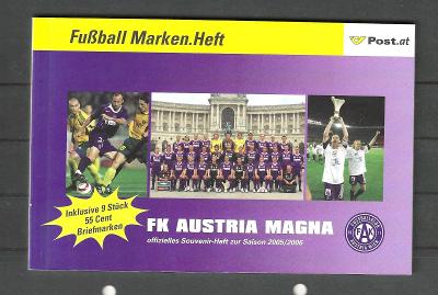Rakousko 2005, oficální ZS futbalového klubu Austria Vídeň,  luxusní !