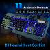 Set klávesnice a myš K680/ RGB podsvietenie/ Od 1Kč |203| - Vstupné zariadenie k PC