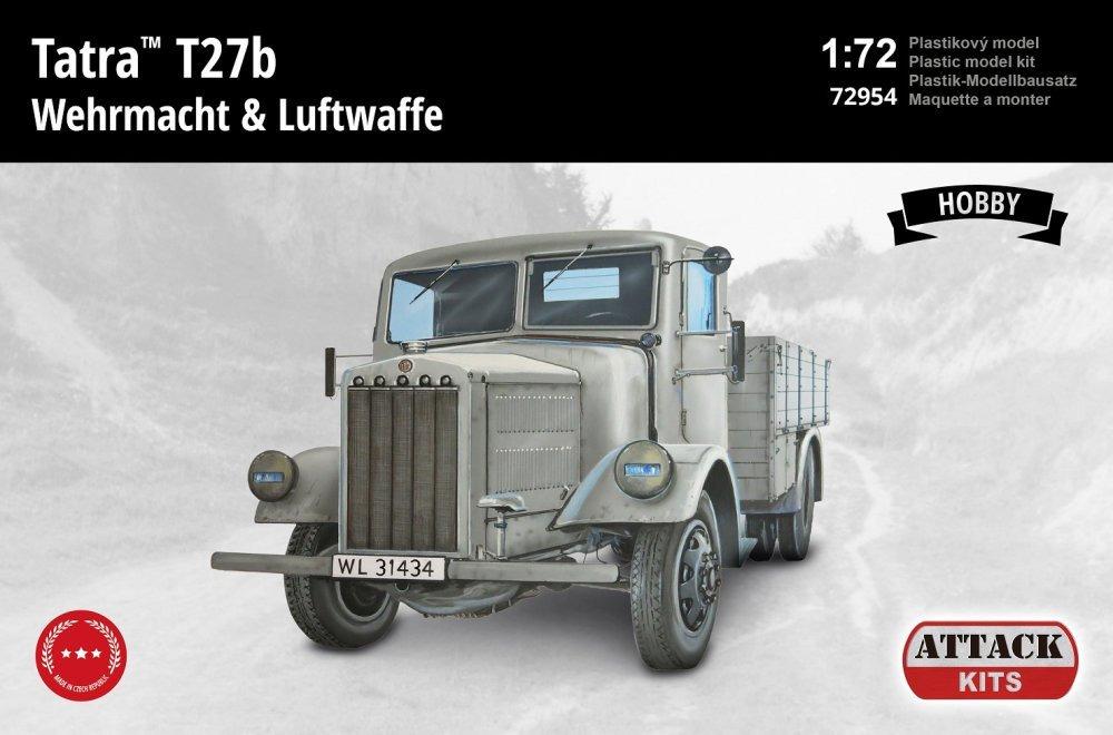 Tatra T27b Wehrmacht & Luftwaffe (Hobby) - Attack Kits 72954 1:72 - Modely vojenských vozidiel