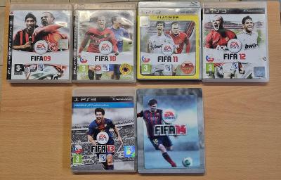 Prodám hry FIFA na PlayStation 3