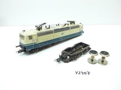 H0 lokomotiva 181 Roco k opravě ( V2407 )