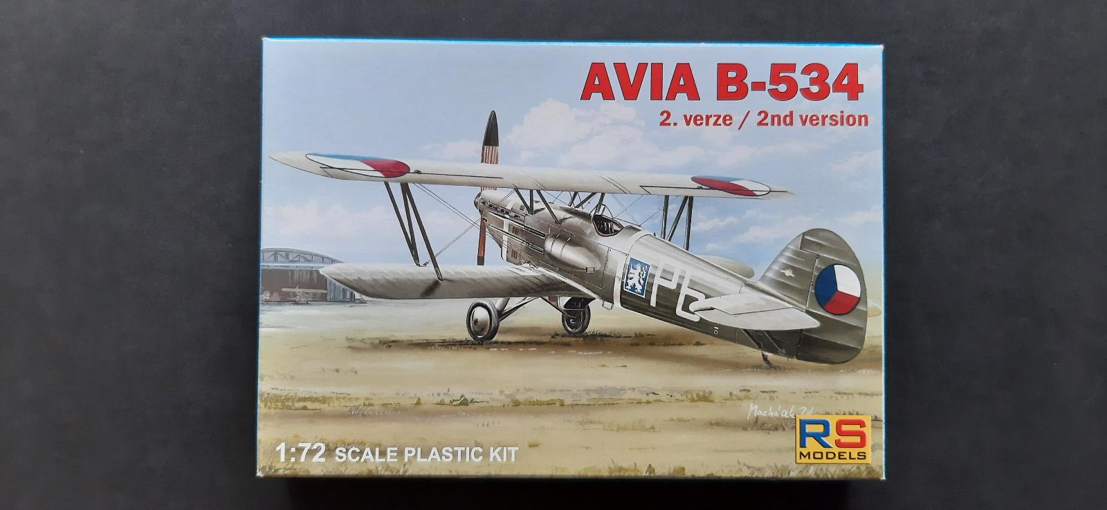 Avia B.534 II. RS Models - Vojenské modely lietadiel