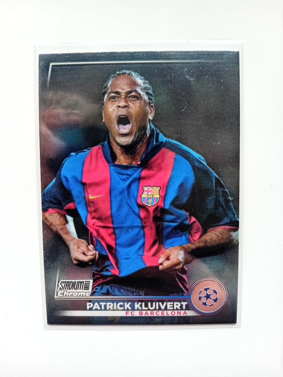 Patrick Kluivert - Barcelona - 22/23 Stadium Club Chrome UCL - #95 - Športové zbierky
