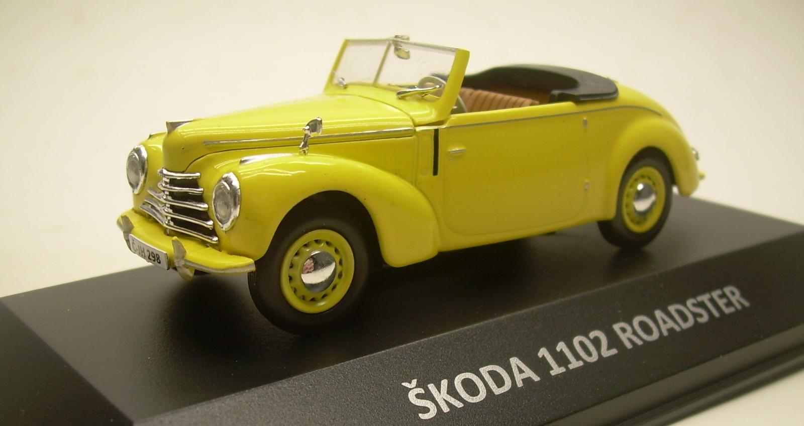 Kaleidoskop Škoda 1102 - Modely automobilov
