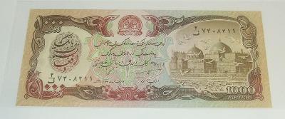 Bankovka - Afghánistán 1000 A
