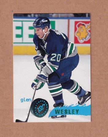 Glen Wesley, Hartford Whalers, Topps Stadium Club 95-96