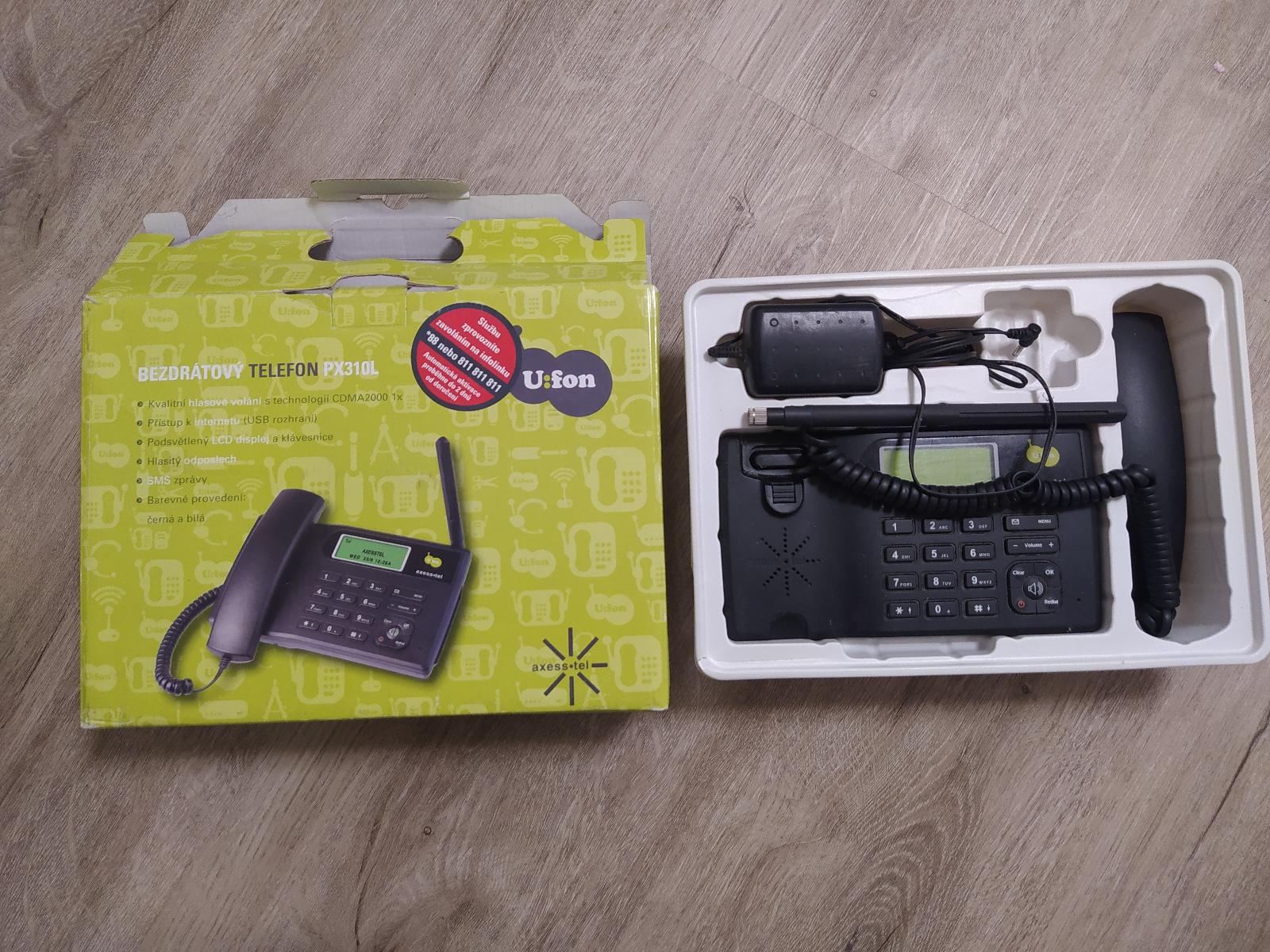 BEZDRÔTOVÝ TELEFÓN PX310L OD UFON - Mobily a smart elektronika
