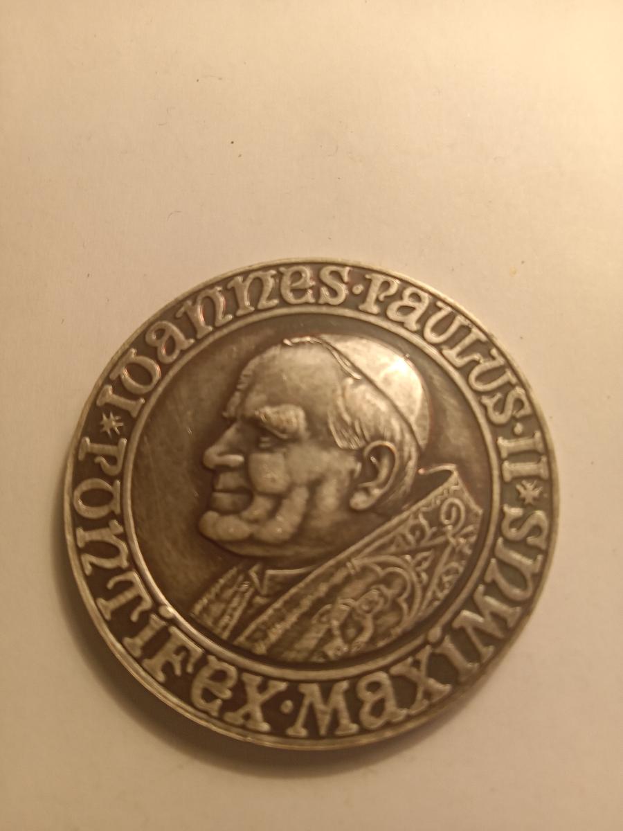 Pamätné mince Ján Pavol II.,1990 Velehrad,Bratislava - Numizmatika