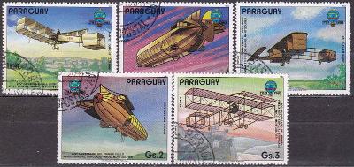 Paraguay - vzducholodě a letadla