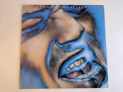 LP Sheffield Steel Joe Cocker / Island Records 1982 12