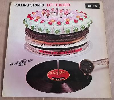 LP ROLLING STONES - LET I  BLEED /1969,1.GER.