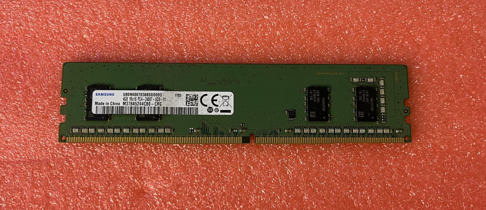 SAMSUNG DDR4 4GB 2400MHz CL17 (M378A5244CB0-CRC) - Počítače a hry