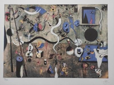Joan Miró - Harlekýnov karneval - Certifikát