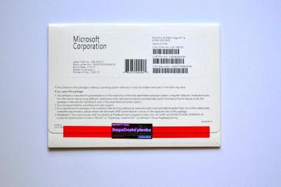 Windows 10 Pro - originální štítek i DVD