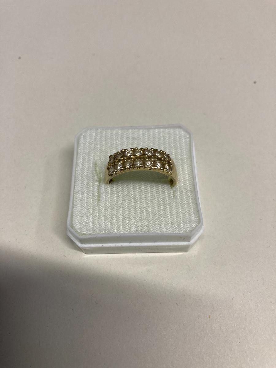 Zlatý prsteň Au585/14 kar , 2,96 g - Šperky