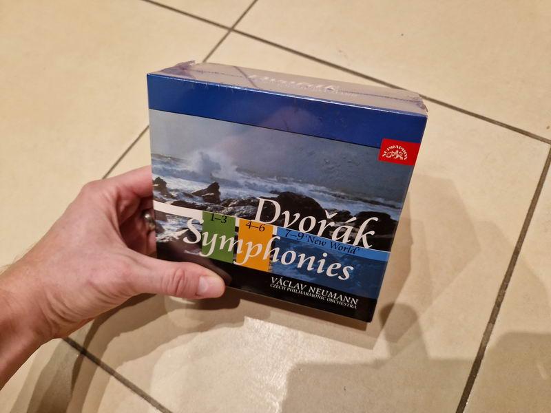 CD Box symfóniou Antonína Dvořáka - Hudba
