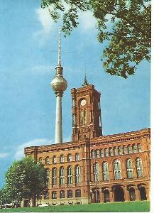Berlin - Rathaus (Německo) 2-7527°°