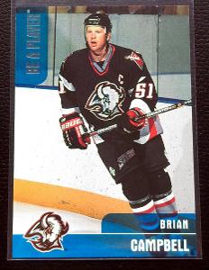 1999-00 ITG Be A Player #104 Brian Campbell *Buffalo Sabres