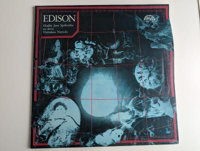 LP Edison Nezval Spálený/ Supraphon 1978 14