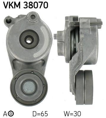 SKF VKM 38070 - Napínací kladka klínového řemene, pro mercedes