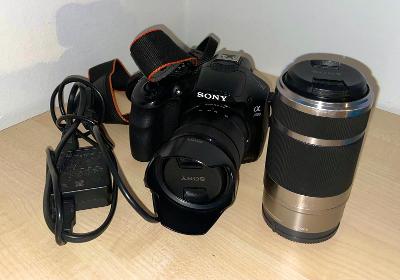 Fotoaparát SONY Alpha 3000 + 2 objektivy