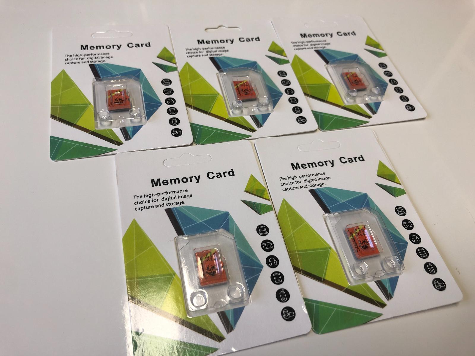 5ks Nové Micro SD karty 32Gb - Elektro
