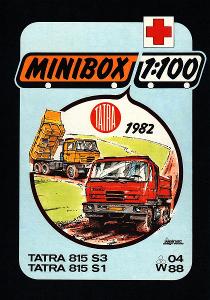MINIBOX oficiální - W04,88 - Tatra 815 S3, Tatra 815 S1